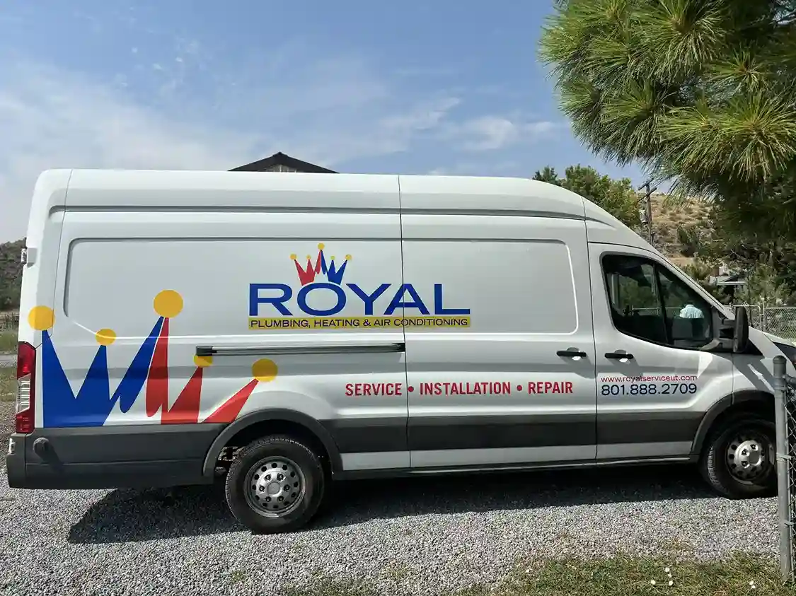 Royal Total Home Services service van