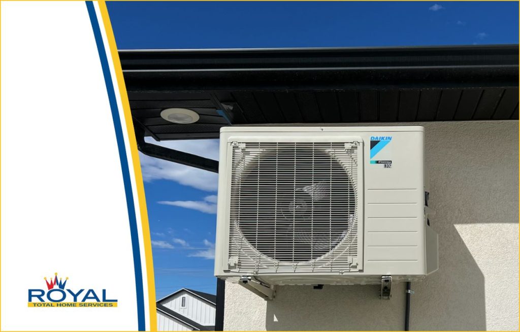 Newly installed AC unit