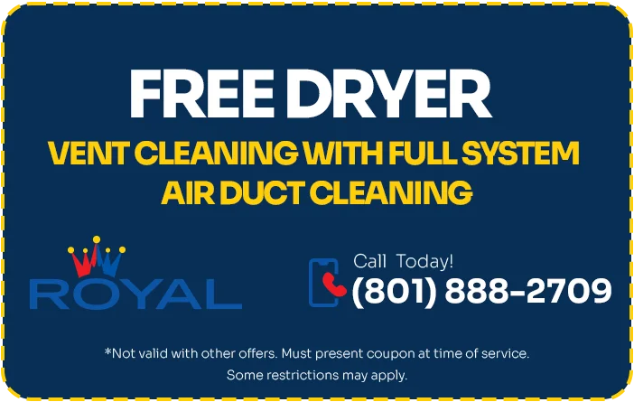 Free Dryer Vent Cleaning With Full System Air Duct Cleaning